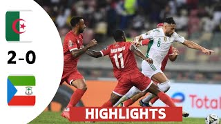 Algeria vs Equatorial Guinea 10 Goals amp Highlights  Africa Cup of Nations Qualifiers [upl. by Anialram979]