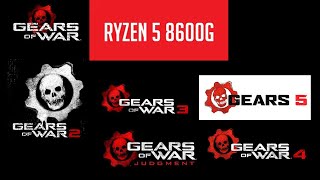 How Well Does Gears of War Series Run on the 8600G Surprising Results [upl. by Cornelle]