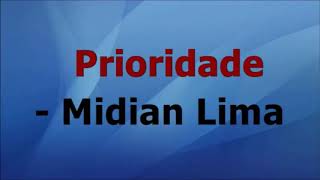 Prioridade Midian Lima playback 15 tom abaixo legendado [upl. by Rickert283]