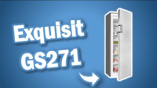 Exquisit GS271NFH010E  TIEFKÜHLSCHRANK  LOHNT SICH DER KAUF [upl. by Nelad131]