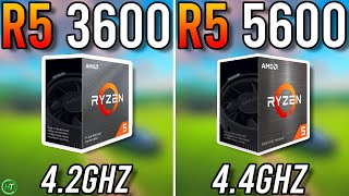 Ryzen 5 3600 vs Ryzen 5 5600  Good Upgrade [upl. by Alabaster426]