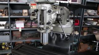 First LC112VS Vertical Milling Machine w Heidenhain ND710 2Axis DRO [upl. by Etezzil682]