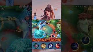 mobile legends odette gameplay [upl. by Yeliw99]