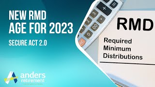 2023 Required Minimum Distribution RMD Changes  Secure Act 20 [upl. by Hobard]