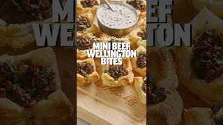 Mini Beef Wellington Bites  Recipes  Central Market [upl. by Nalepka269]