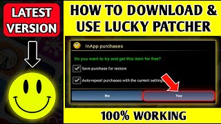 How to Download amp Use Latest Lucky Patcher [upl. by Ann-Marie]