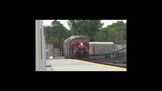 CP 8916 passes the Elkhart Railcam [upl. by Clara]