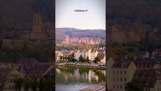 📍Heidelberg 🇩🇪 shorts shortvideo heidelberg heidelberg4you germany deutschland castle [upl. by Annauqahs]