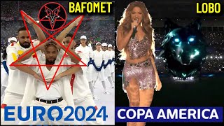 LOS MENSAJES SATÁNICOS QUE DEJÓ LA CLAUSURA DE LA EUROCOPA Y LA COPA AMÉRICA 2024 [upl. by Philbrook88]