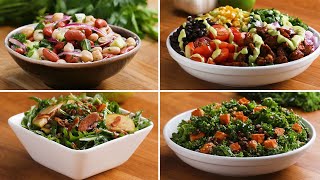 5 ProteinPacked Salads [upl. by Arodal]