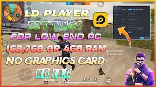 New LDPlayer 9 Lag Fix Best Settings For Low End PC [upl. by Negrom856]