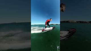 What is like to surf in an electric jetboard [upl. by Aicertap63]