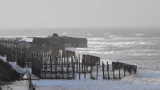 Le passage de la tempête Eléanor à OyePlage [upl. by Saltsman36]