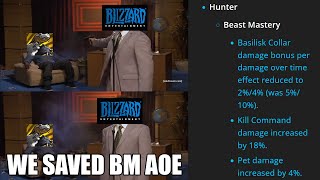 Beast Mastery Is DEAD  October 9th BM Hotfix Everything You Need To Know [upl. by Sirtimed290]