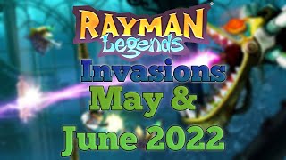 Rayman Legends  Invasions May amp June 2022 In a Nutshell [upl. by Aratnahs]