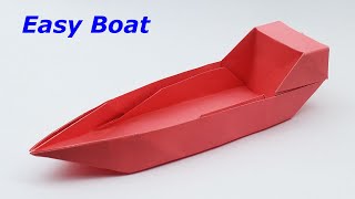 How To Make a Paper Boat  Origami Paper Boat Tutorial [upl. by Arannahs623]