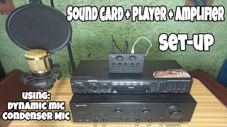 V8 Sound Card SetUp  With DVD Player and Amplifier [upl. by Norag]