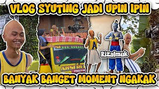 VLOG SYUTING ALDI TV JADI UPIN IPIN LAGI 🤣  BARENG RIZALMUK DIA JADI JIN NGAKAK BANGET COK 😭 [upl. by Zul]