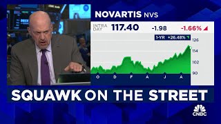 Cramer’s Stop Trading Novartis [upl. by Yurik271]