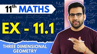 Class  11 Ex  111 Q1 Q2 Q3 Q4 Three Dimensional Geometry Maths  CBSE NCERT  GREENBoard [upl. by Drageruaeb]