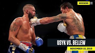 FULL FIGHT  Oleksandr Usyk vs Tony Bellew DAZN REWIND [upl. by Eelitan]