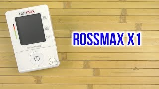 Распаковка Rossmax X1 [upl. by Akkim]