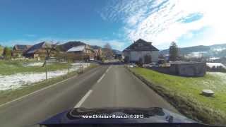 Switzerland 254 Camera on board From Worb to Wiggen GoPro Hero3 UHD4K to 1080p25 [upl. by Zsa Zsa]