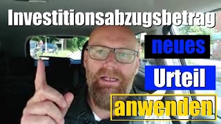 Investitionsabzugsbetrag nach 7g EStG [upl. by Aisad]