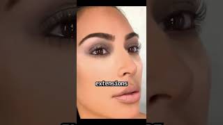 Kim Kardashian💄💁 Wests Guide to eye lashes fashion model kimkardashian trending viralshorts [upl. by Hildagard963]