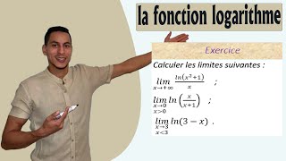 la fonction logarithme 2 bac exercices corrigés  exercice limite de fonction logarithme 2 bac [upl. by Laktasic]