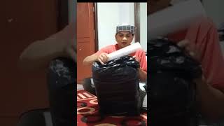 Unboxing time dapat hadiah kalender 2025 unboxing fyp shorts [upl. by Einnep]