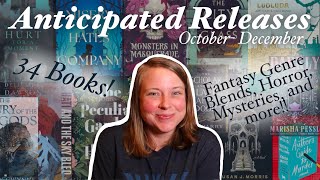 Anticipated Releases for October  December  34 Books [upl. by Fiorenze]