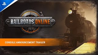 Railroads Online  Console Announcement Trailer  PS5 Games [upl. by Akiras247]