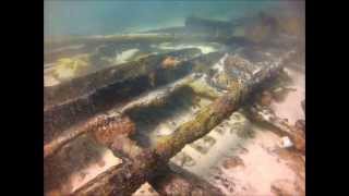 Hereward wreck Nth Maroubra Beach 25th March 2013 [upl. by Earehc]