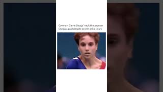 Kerri Strug wins GOLD despite severe ankle INJURY gymnastics sports [upl. by Reivad149]