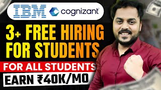 IBM Cognizant  3 Biggest Hiring2024 2023 2022  DONT MISS  Apply Now [upl. by Dietrich]