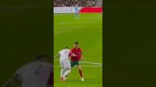 Cristiano Ronaldo wrestling with opponent [upl. by Ignaz]