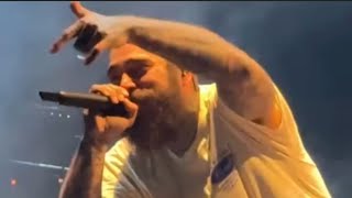 Post Malone Performs Losers During F1 Trillion Tour Night 2 [upl. by Oiled]