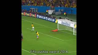 FIFA Puskas award 2014 football fifa worldcup 💀 [upl. by Hibbert]