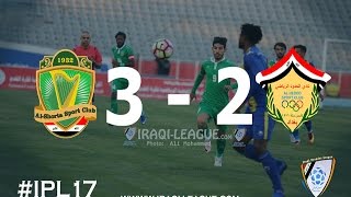 اهداف مباراة الشرطة 32 الحدود  الدوري العراقي  26112016 [upl. by Jenna]