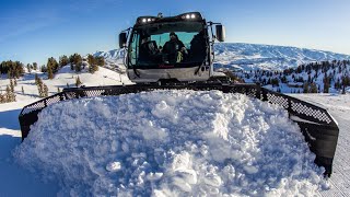 Prinoth Leitwolf  Master of Slopes North Americas most powerful snow groomer [upl. by Norramic]