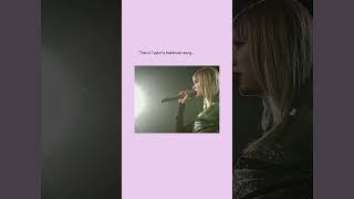 This is Taylors hairbrush song taylorswift jlo [upl. by Coltin]