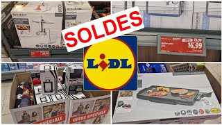 ARRIVAGE LIDL  SOLDES 10 JANVIER 2024 [upl. by Welby630]