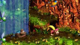 DKC3 105 Run pt 14  Level 32 Rocket Barrel Ride [upl. by Esau]