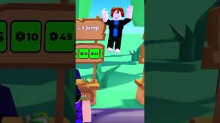 1 Robux  1 Jump 🦘 shorts roblox plsdonate [upl. by Eirual]