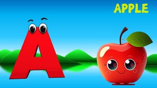 Fruit ABC Song for Children  Phonics for Kids  Alphabet Letters [upl. by Illib]