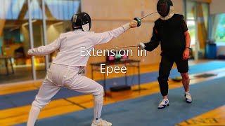 Epee Extension Practice [upl. by Mosley362]