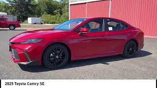 2025 Toyota Camry New Supersonic Red Black NEWPORT OREGON PREOWNED TOYOTA NEW Camry DEALS CUSTOMER [upl. by Nevag]