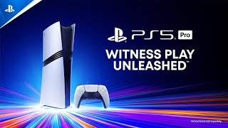 PlayStation 5 Pro Console  Reveal Trailer  PS5 [upl. by Erialb]