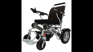 Eagle Power Folding Wheelchair Review [upl. by Bazil382]